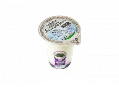 Биойогурт Черная Смородина 3.0% 330 гр. фабрики "Cуздальский молочный завод"