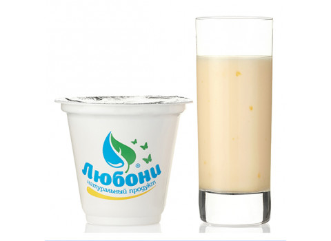 Йогурт 1% экзотик 250 гр. фабрики "Любони"